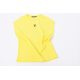 Short Sleeve Over Sized T-shirt - Yellow / Black