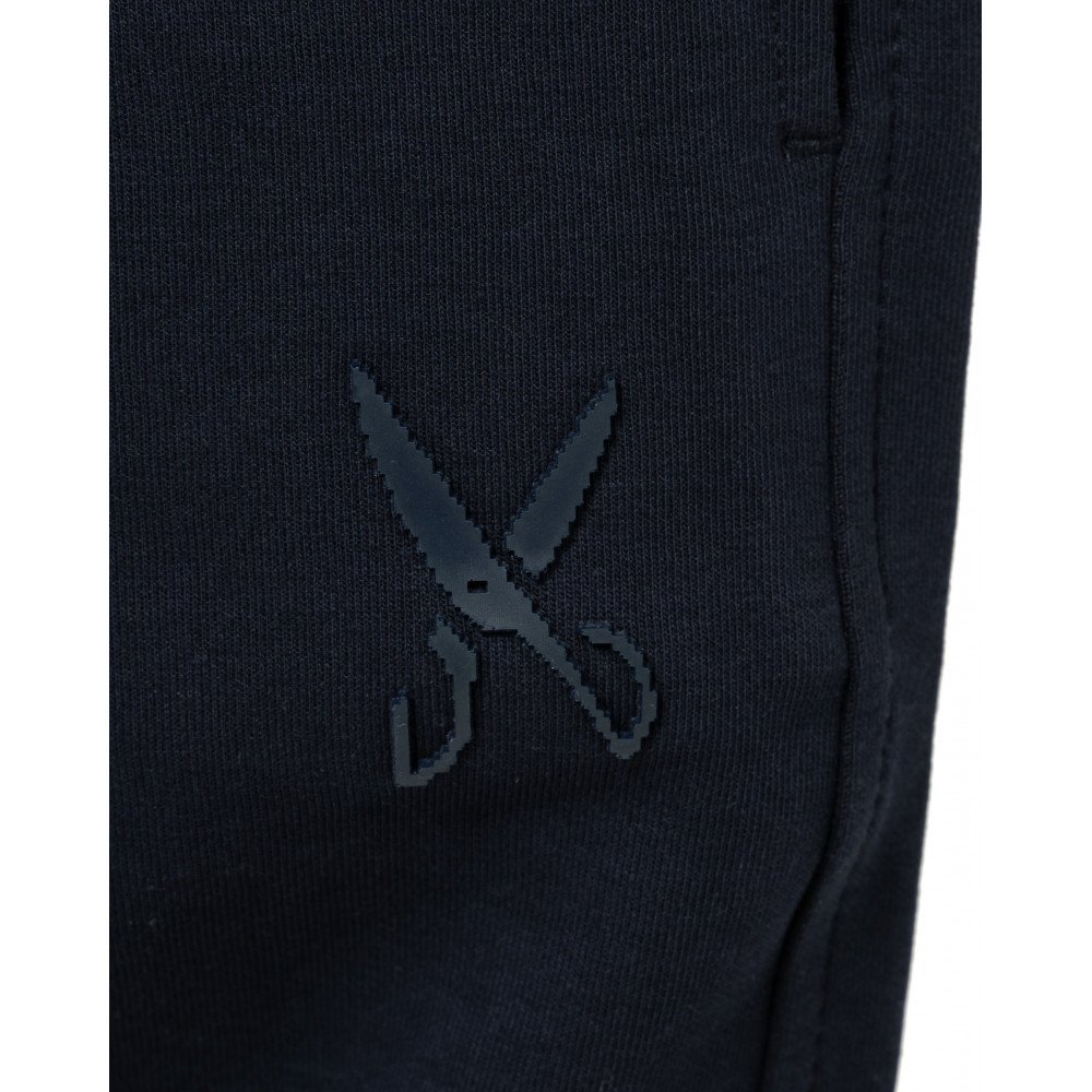 Kids Pants zigzag logo - Black