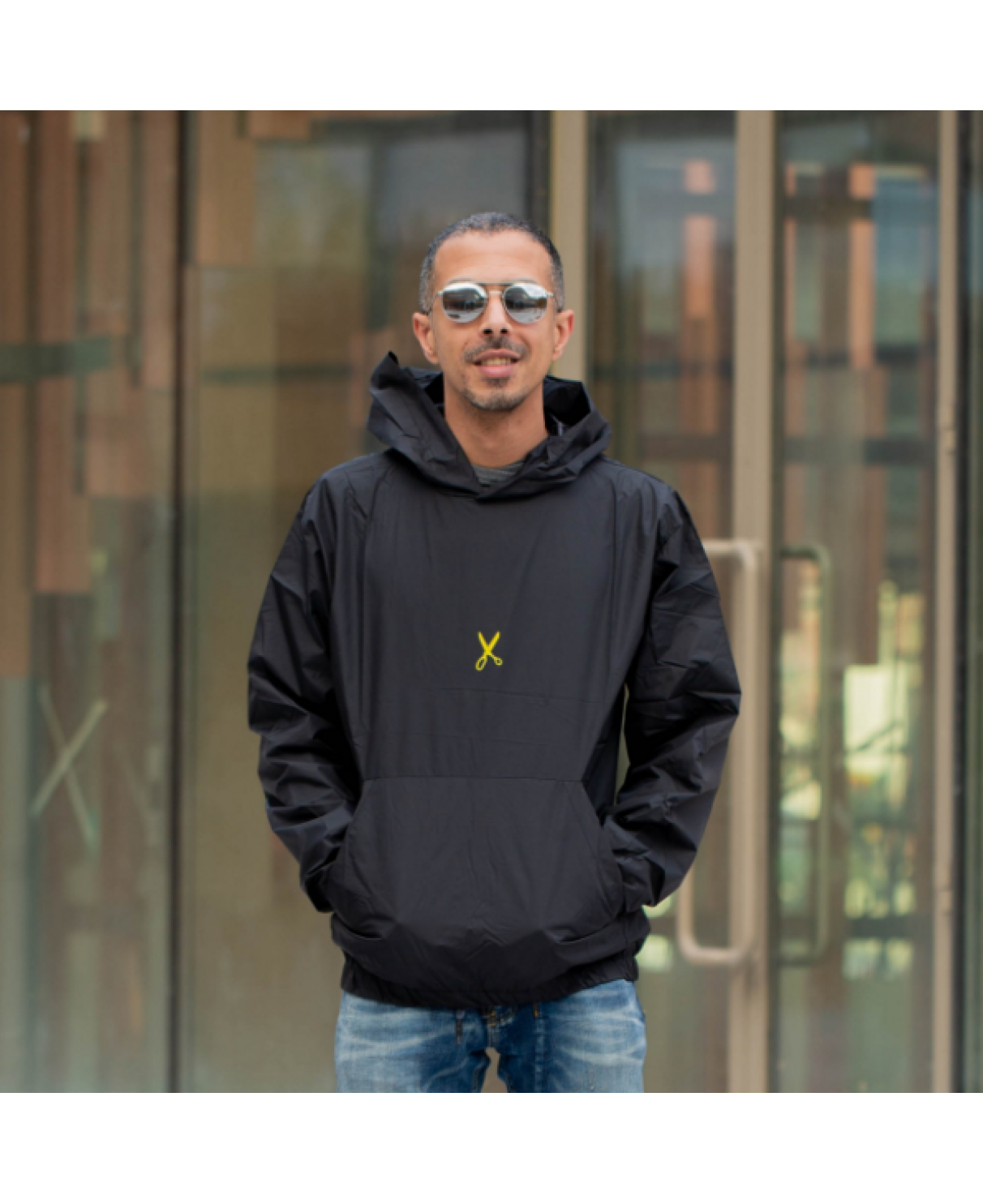Rain Black Hoodie