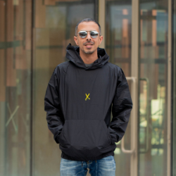 Rain Black Hoodie