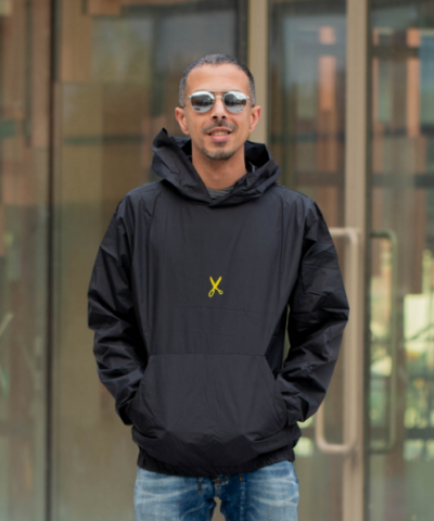 Rain Black Hoodie