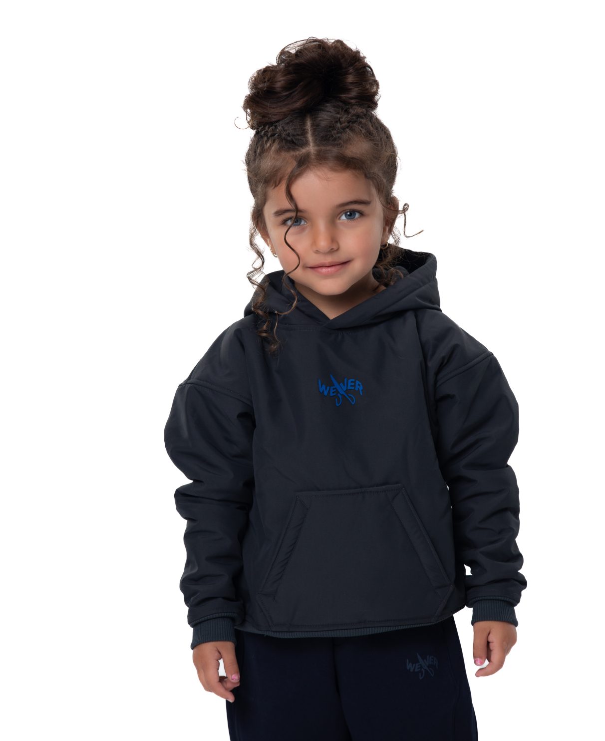 Kids Snowy Hoodie - Gray Kids Snowy Hoodie - Gray