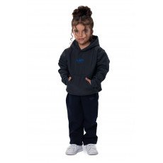 Kids Snowy Hoodie - Gray