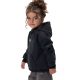 Kids Snowy Hoodie - Black