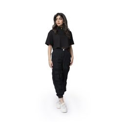 Women Crop top - Black