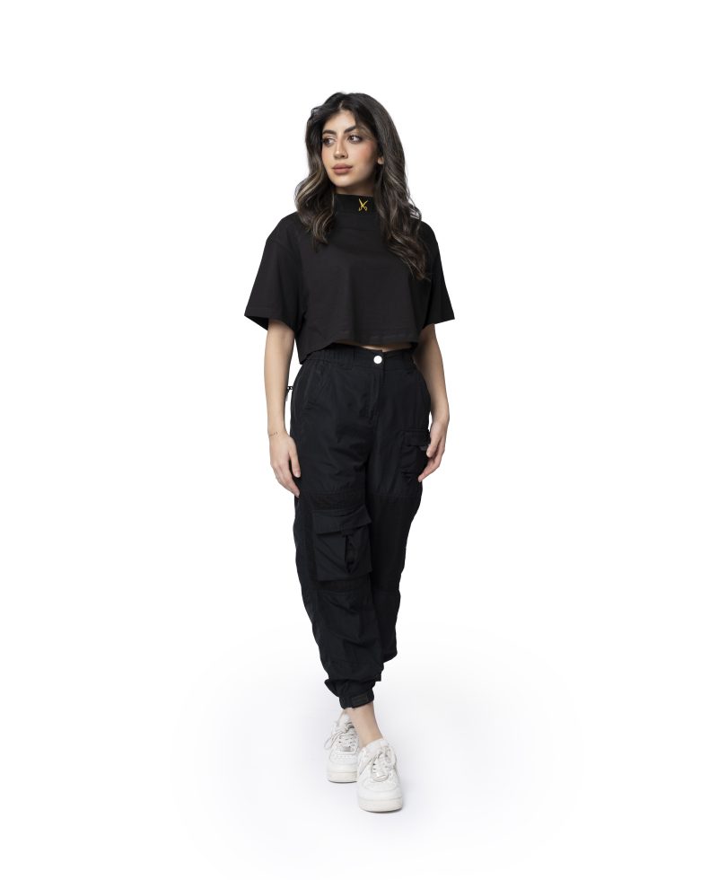 Women Crop top - Black