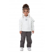 Kids Snowy Hoodie - Off white