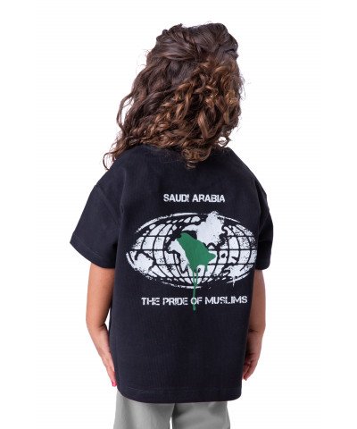 Kids The kingdom T-shirt Black