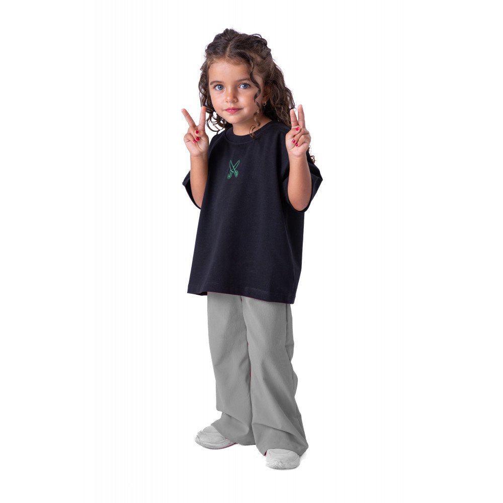 Kids The kingdom T-shirt Black