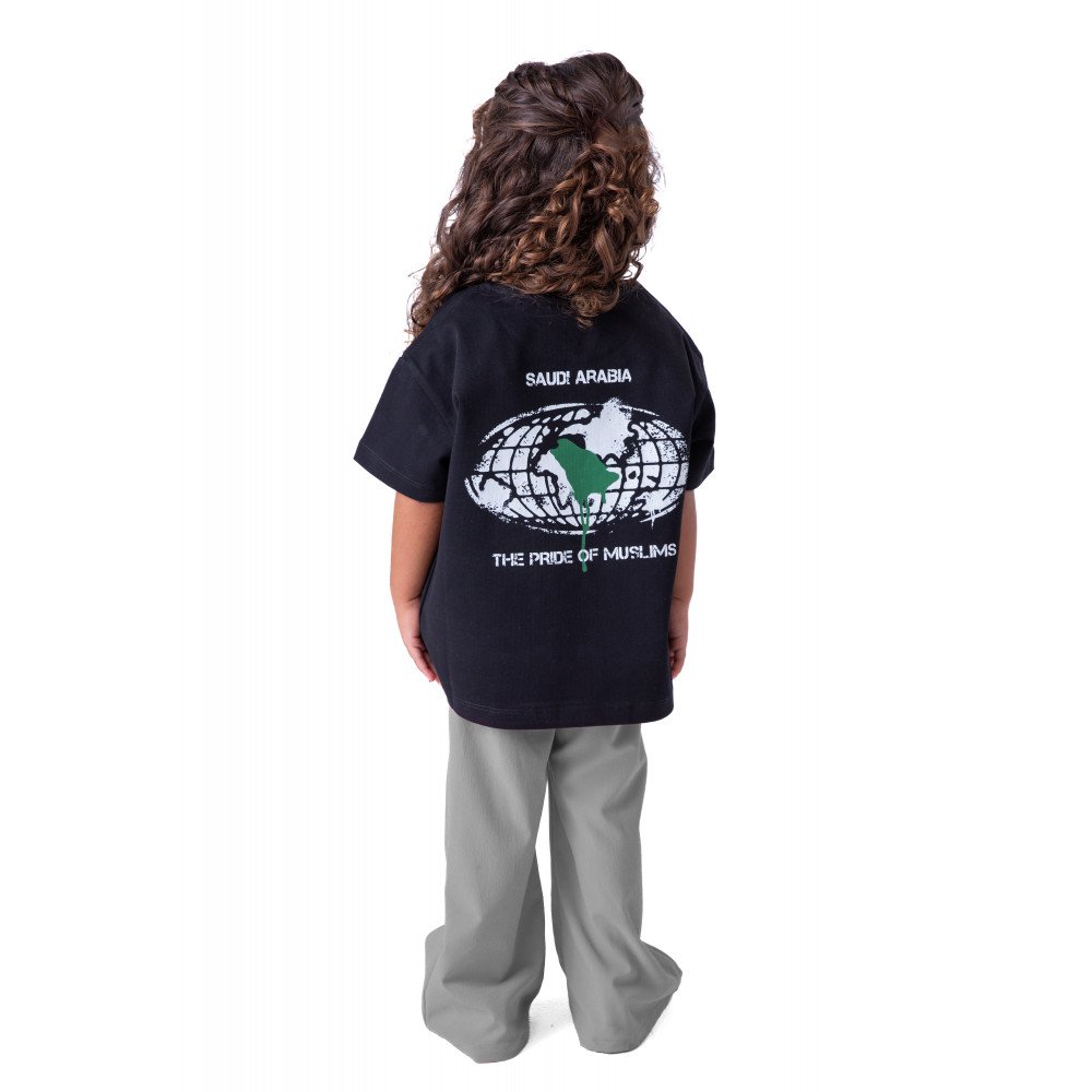 Kids The kingdom T-shirt Black