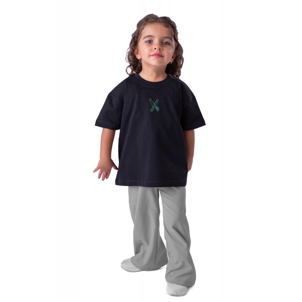 Kids The kingdom T-shirt Black