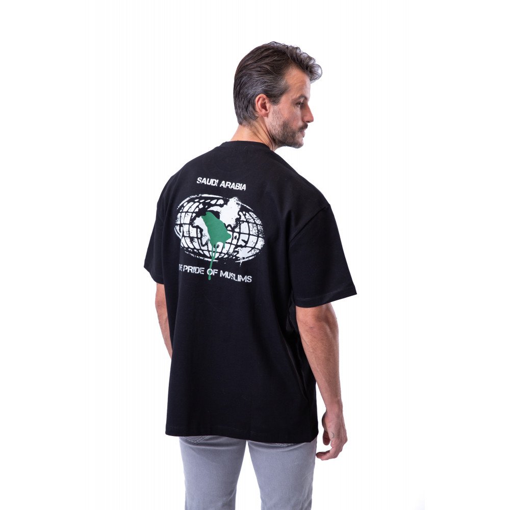 The kingdom T-shirt Oversize - Black