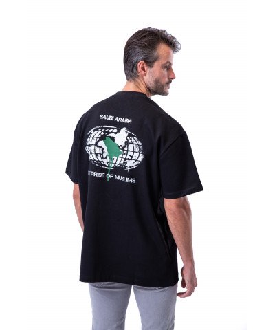 The kingdom T-shirt Oversize - Black