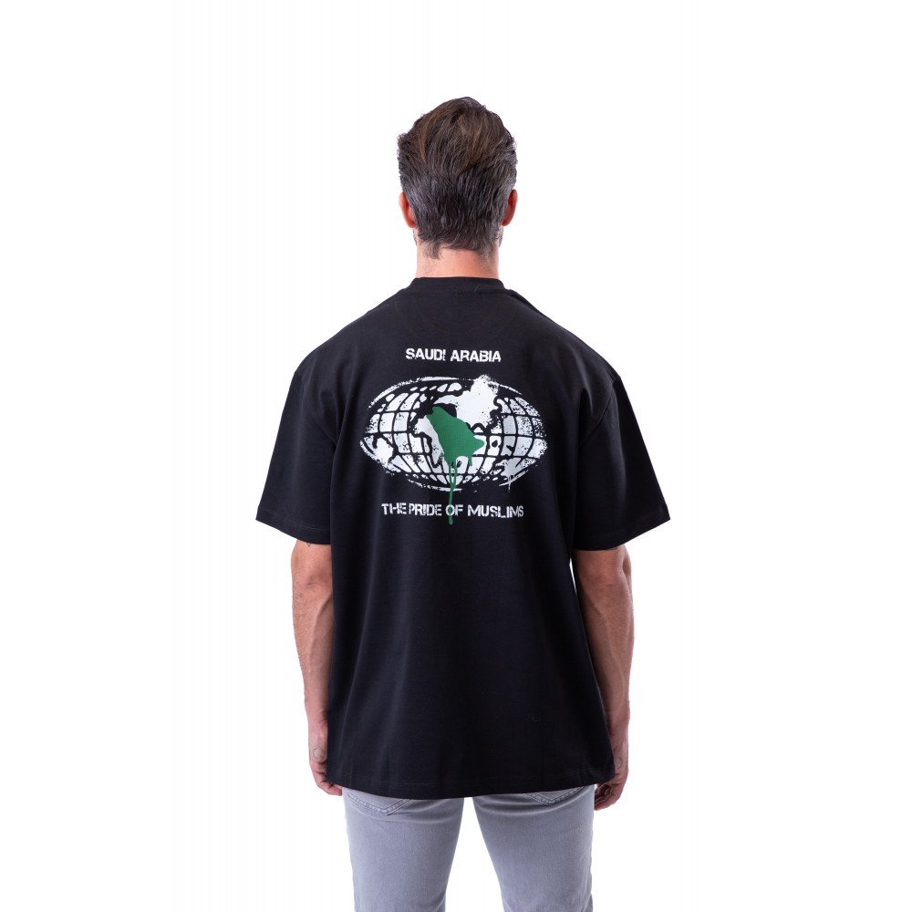 The kingdom T-shirt Oversize - Black