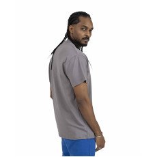 Unisex Turtleneck t-shirt- Gray