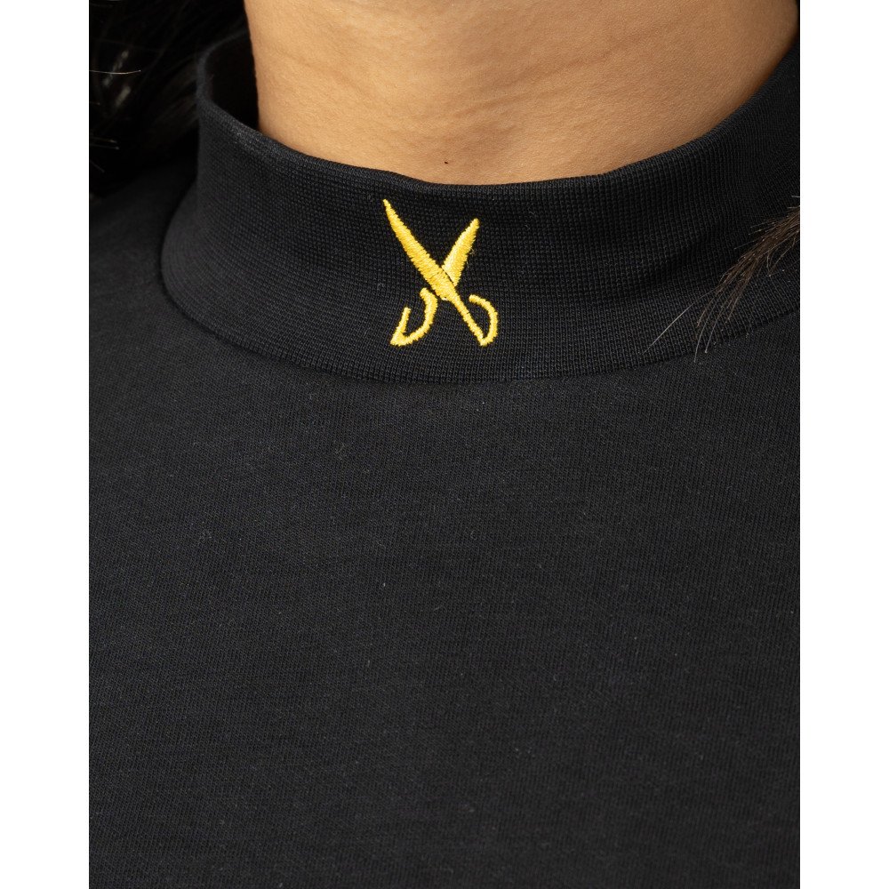 Unisex Turtleneck Oversize - Black