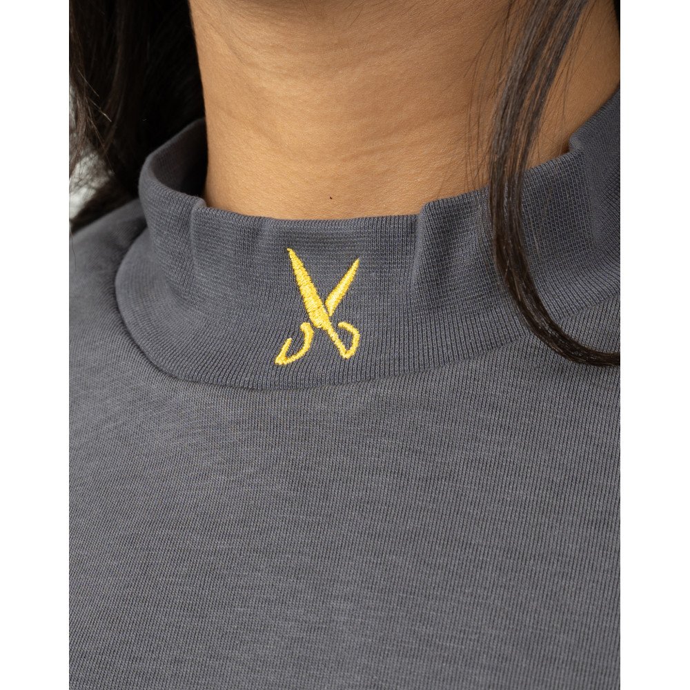 Unisex Turtleneck Oversize - Gray