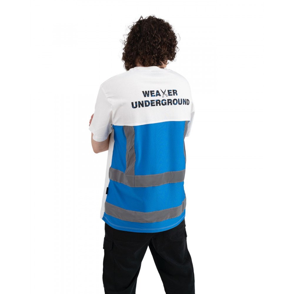 Underground Off White / Blue T-shirt
