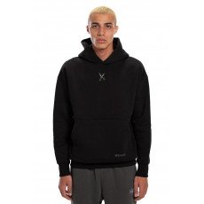 Hoodie Oversize Zigzag - Black