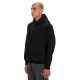 Hoodie Oversize Zigzag - Black