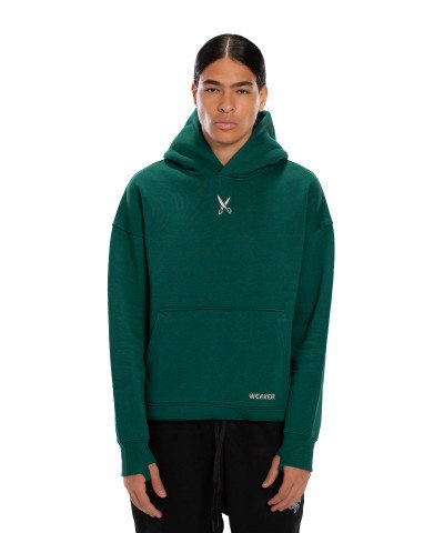 Hoodie Oversize Zigzag - Green