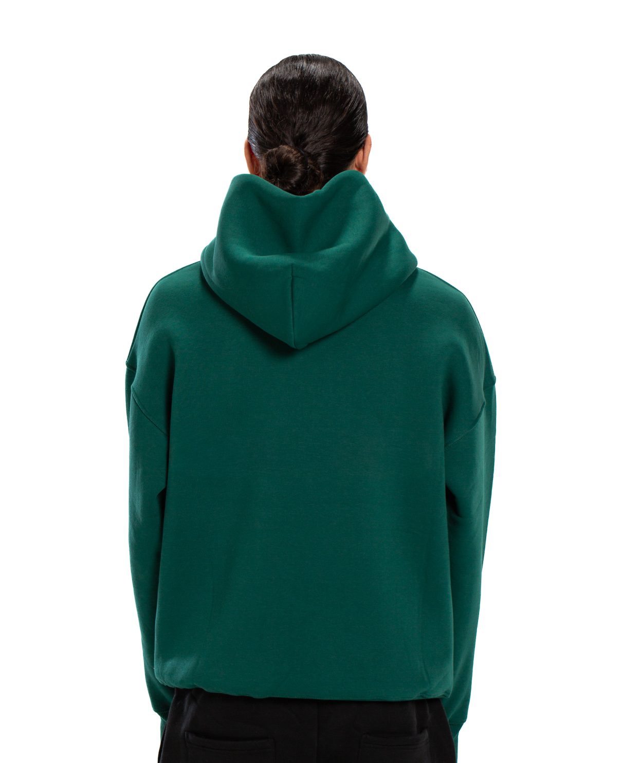 Hoodie Oversize Zigzag - Green