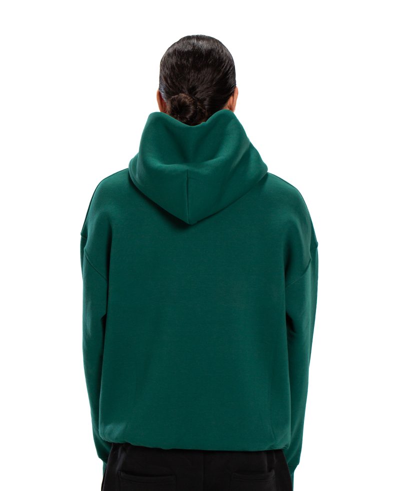 Hoodie Oversize Zigzag - Green