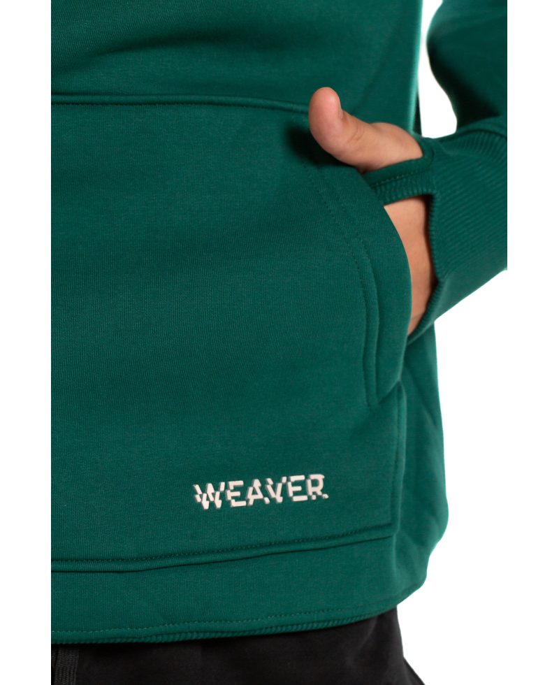 Hoodie Oversize Zigzag - Green