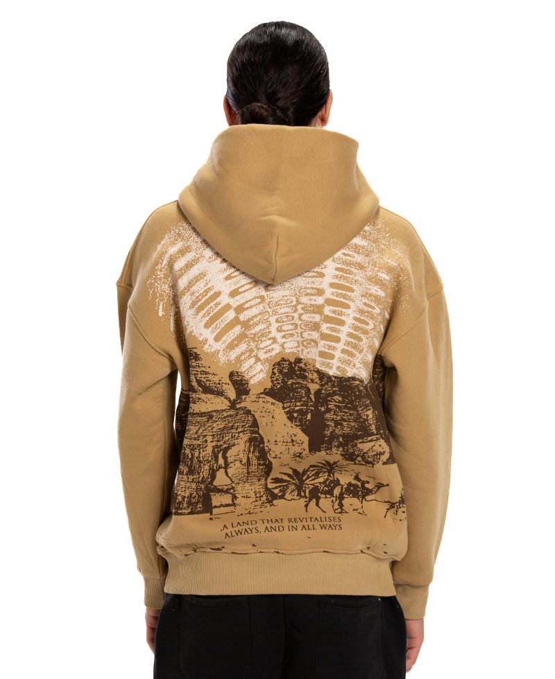 Al-Ula Hoodie - Light Brown 24
