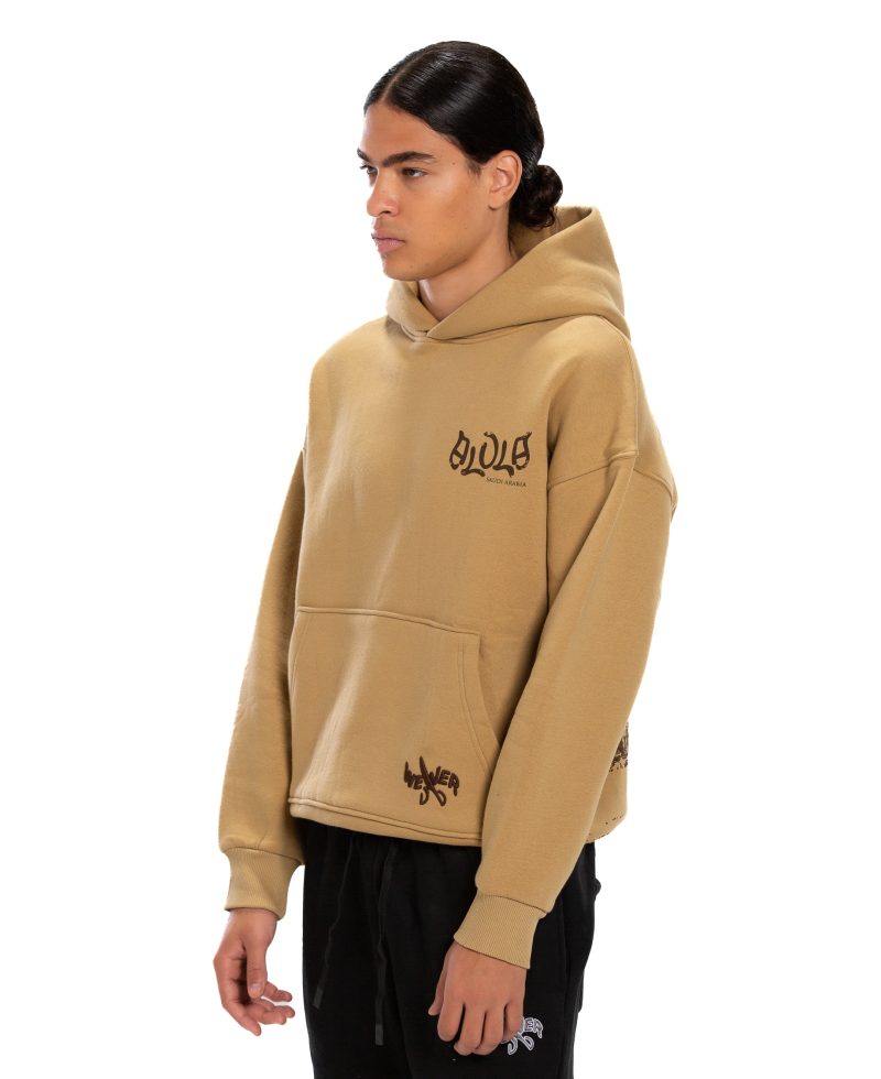 Al-Ula Hoodie - Light Brown 24