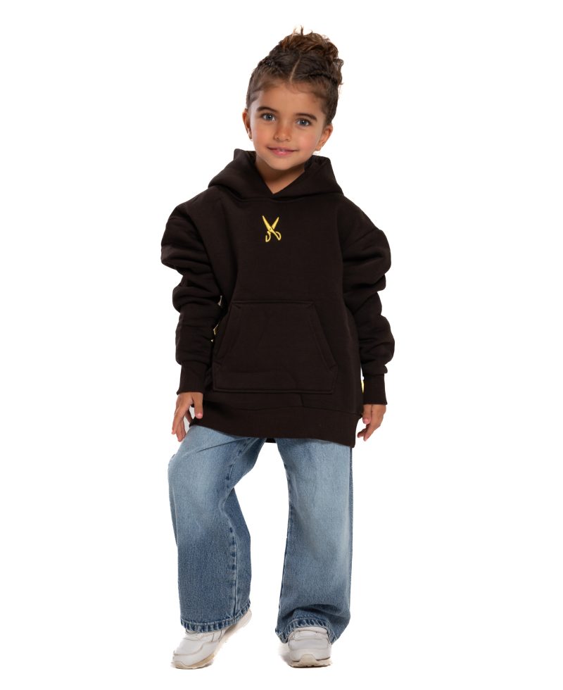 Kids Underground Brown / Yellow Hoodie
