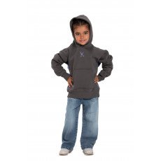 Kids Underground Gray / Purple Hoodie