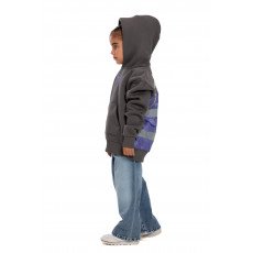 Kids Underground Gray / Purple Hoodie