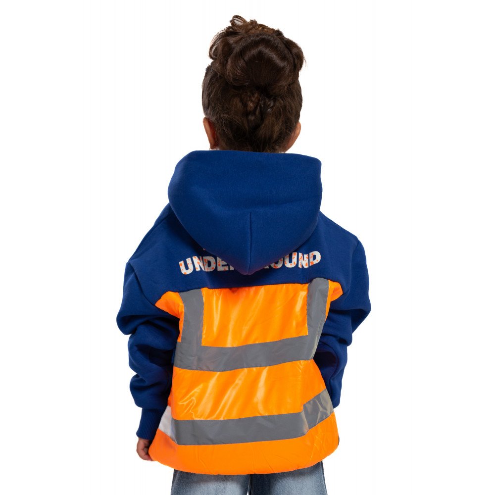 Kids Underground Blue / orange Hoodie