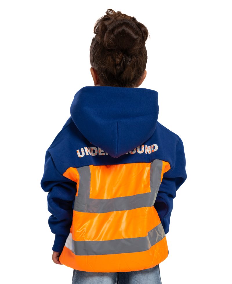 Kids Underground Blue / orange Hoodie
