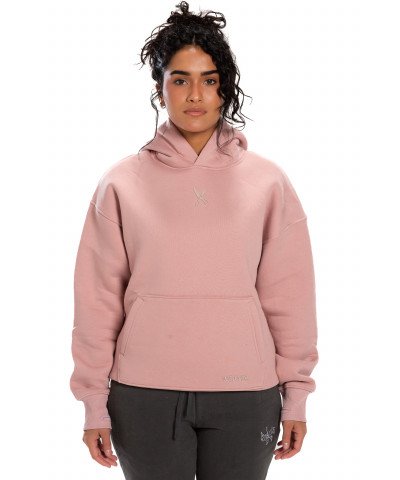 Hoodie Oversize Zigzag - Pink