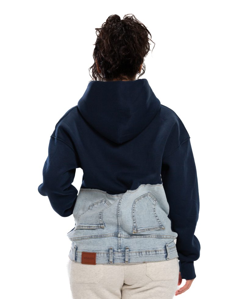 Jeans Hoodie - Navy Blue Jeans Hoodie - Navy Blue
