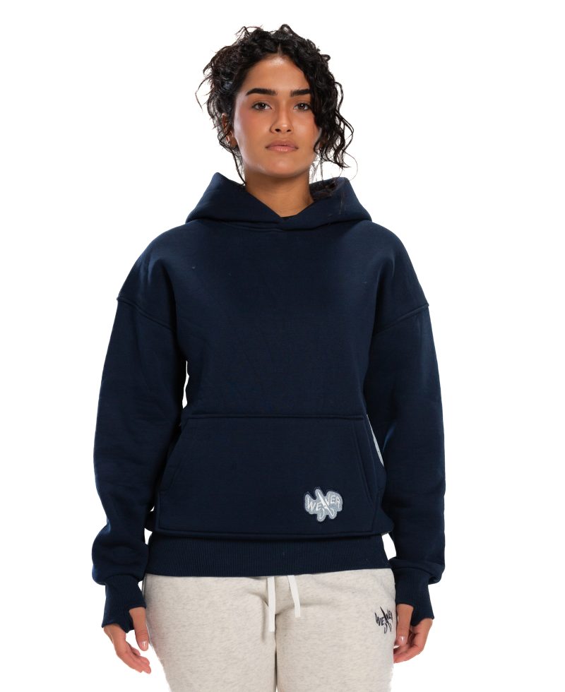 Jeans Hoodie - Navy Blue Jeans Hoodie - Navy Blue
