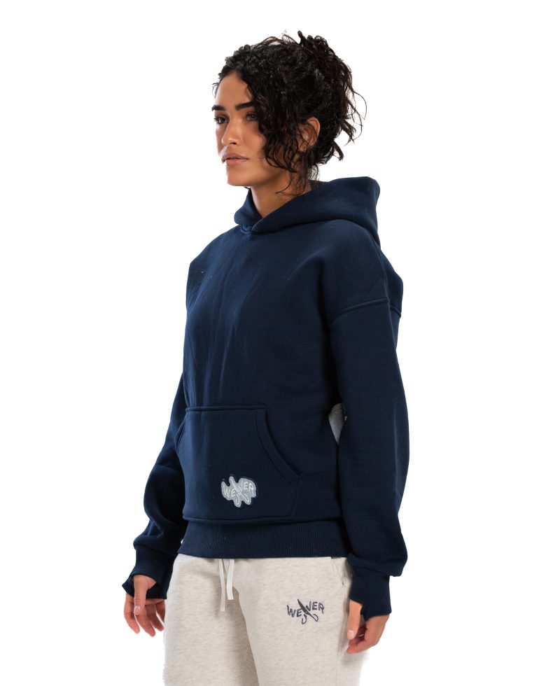 Jeans Hoodie - Navy Blue Jeans Hoodie - Navy Blue
