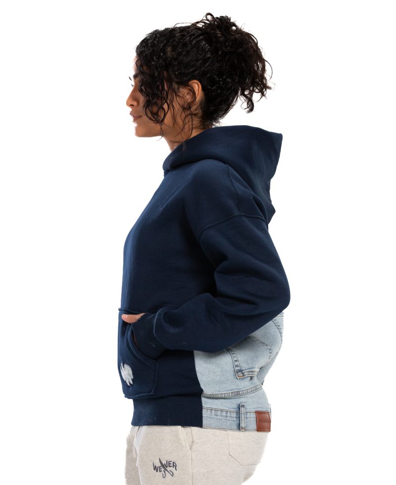 Jeans Hoodie - Navy Blue Jeans Hoodie - Navy Blue