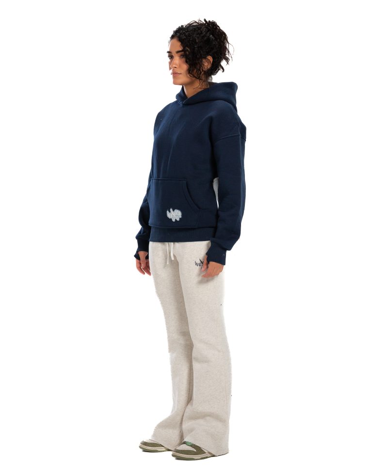 Jeans Hoodie - Navy Blue Jeans Hoodie - Navy Blue
