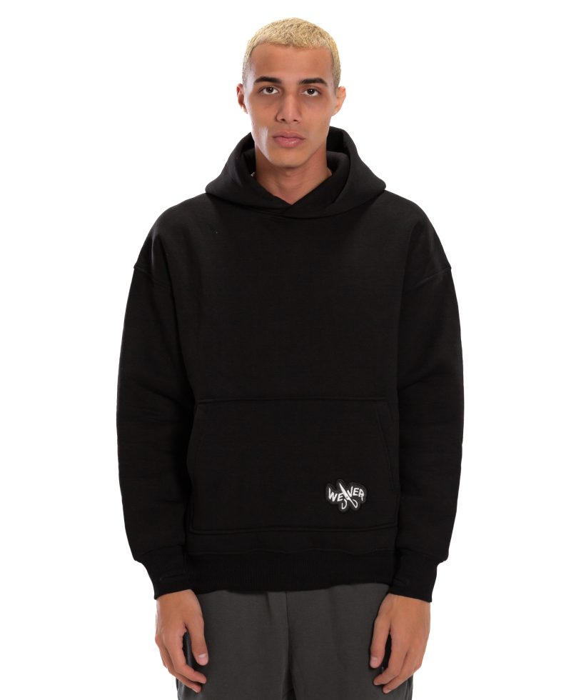 Jeans Hoodie - Black