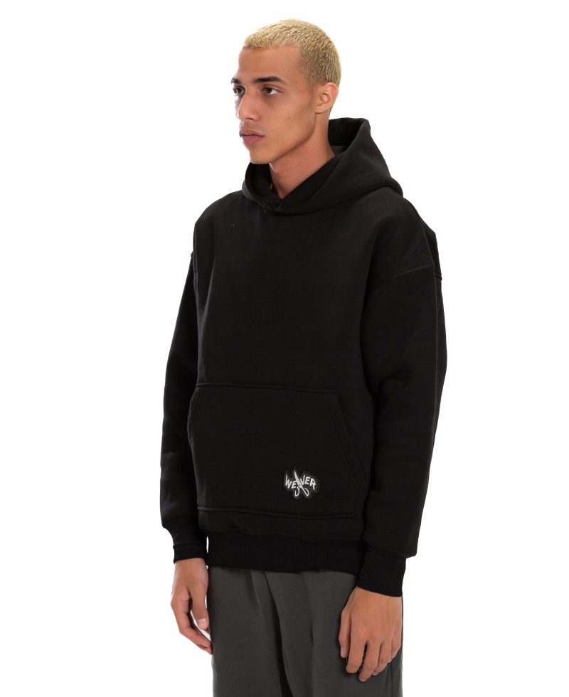 Jeans Hoodie - Black