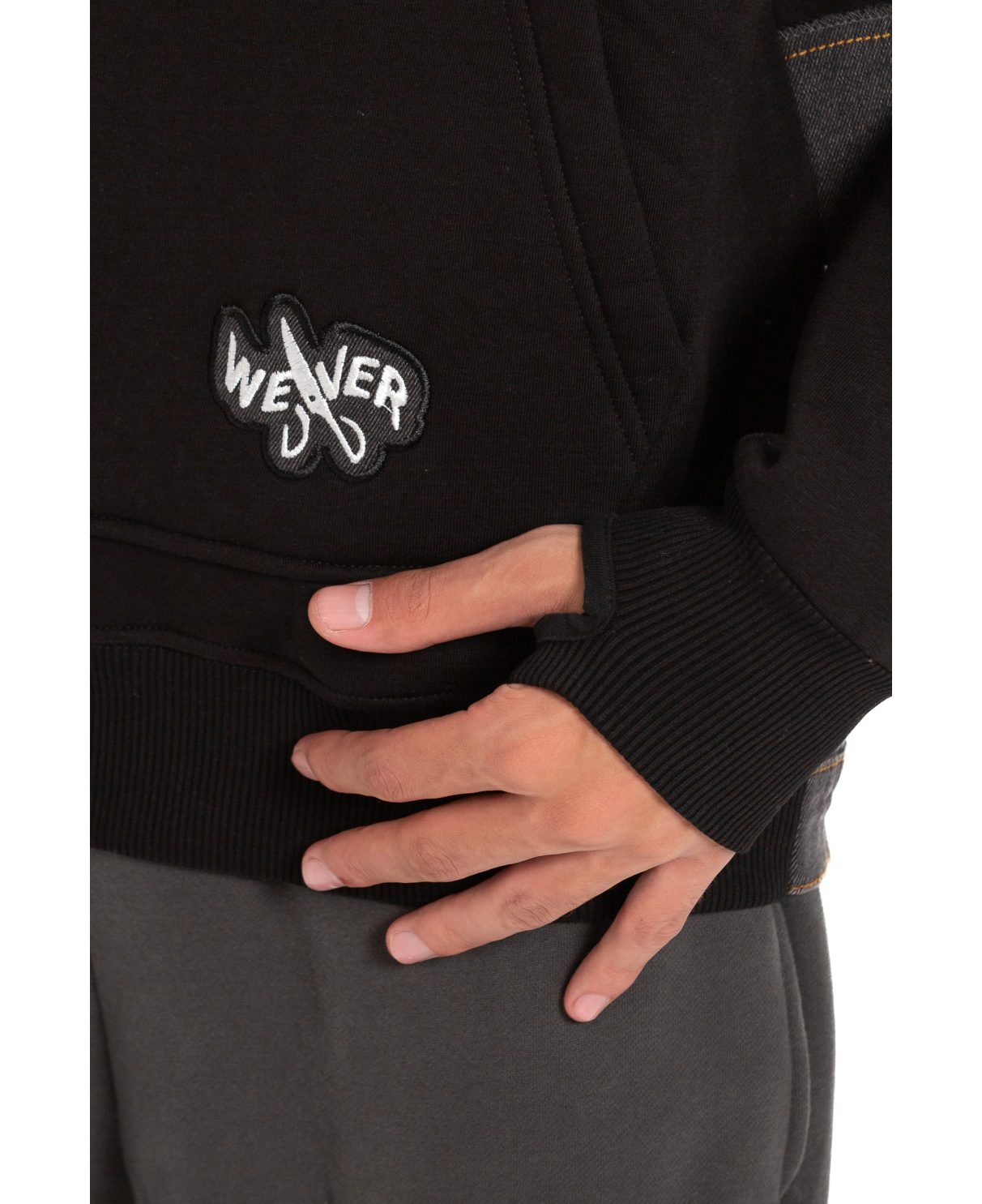 Jeans Hoodie - Black Jeans Hoodie - Black