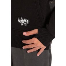 Jeans Hoodie - Black