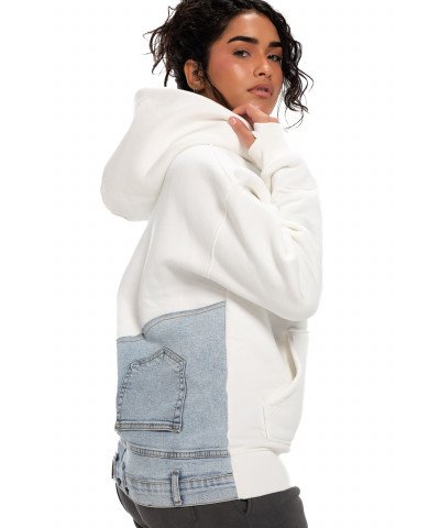 Jeans Hoodie - Off White