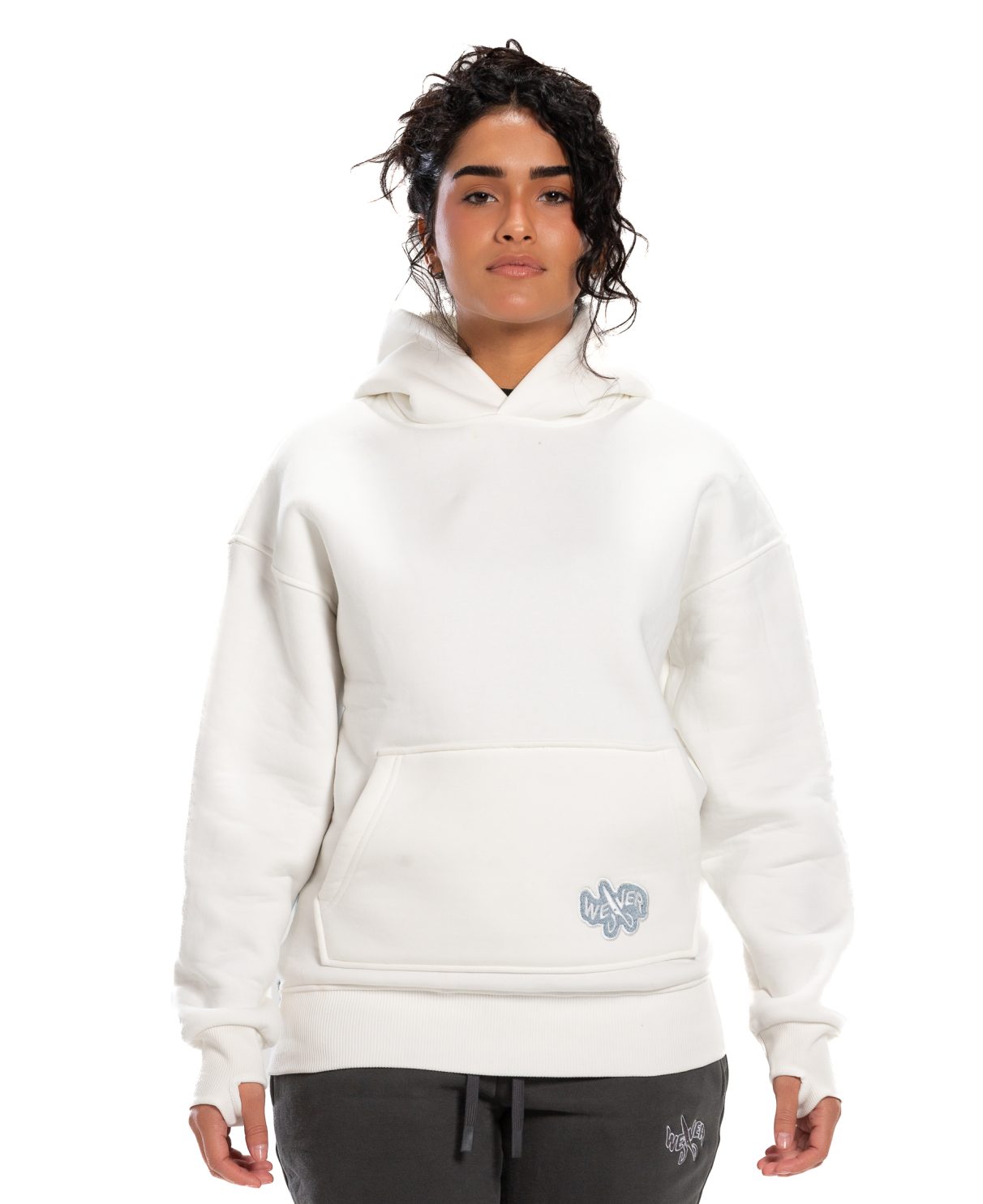 Jeans Hoodie - Off White