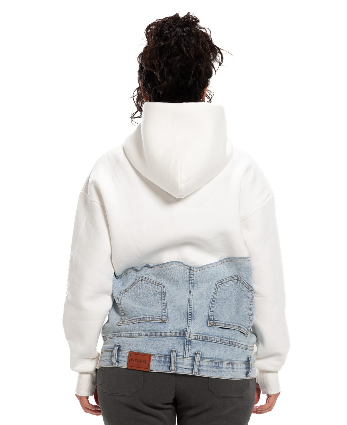 Jeans Hoodie - Off White