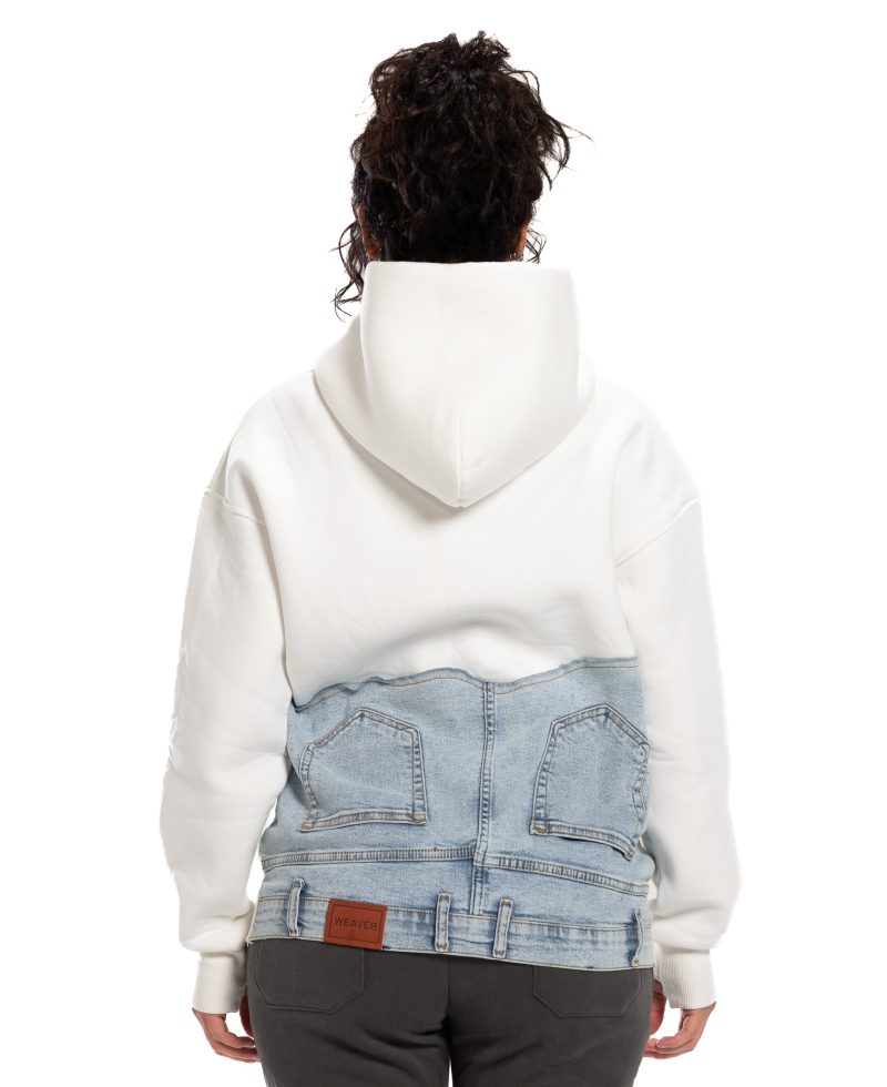 Jeans Hoodie - Off White