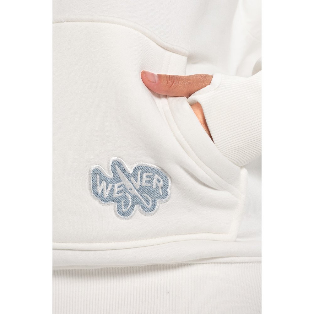 Jeans Hoodie - Off White